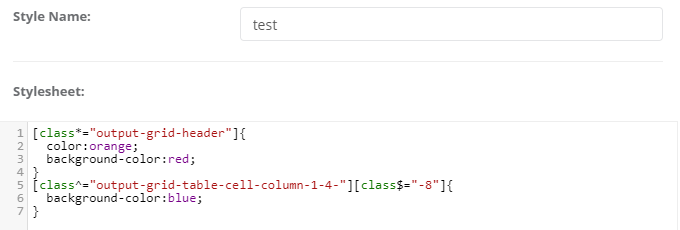 Grid Helper Classes interface screenshot 14 in Output Grid