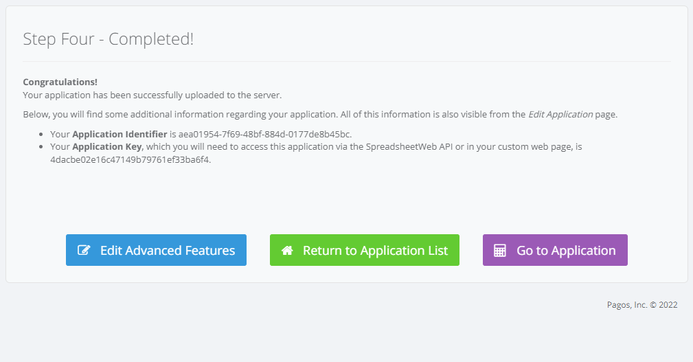 Creating a Custom Application interface