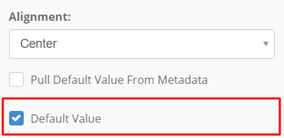 Checkbox interface