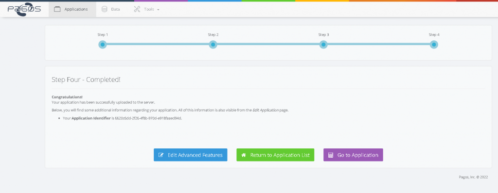 Creating a Converted Application interface