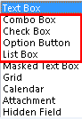 Input Type Definitions interface