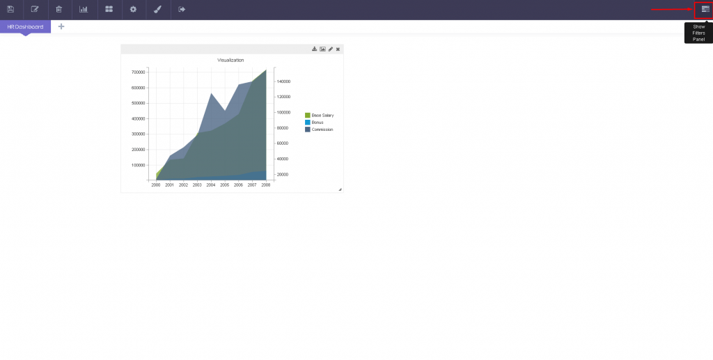 Filters Panel interface