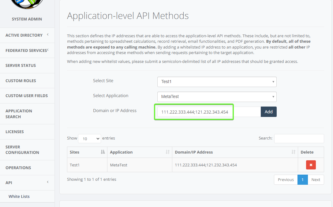 Whitelisting App Level 02
