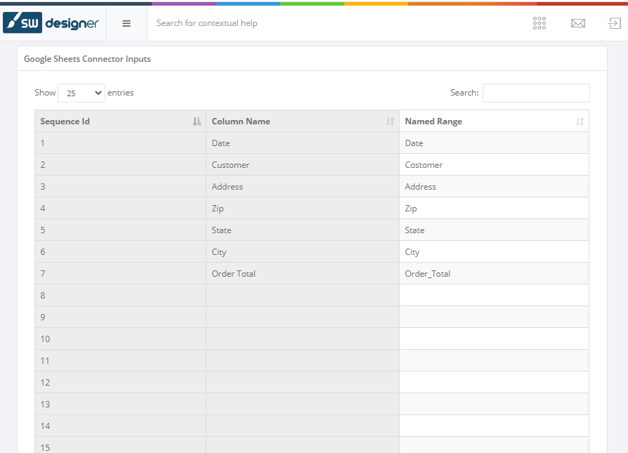 googlesheet 4