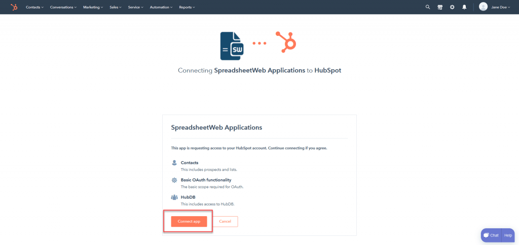 HubSpot-Connect