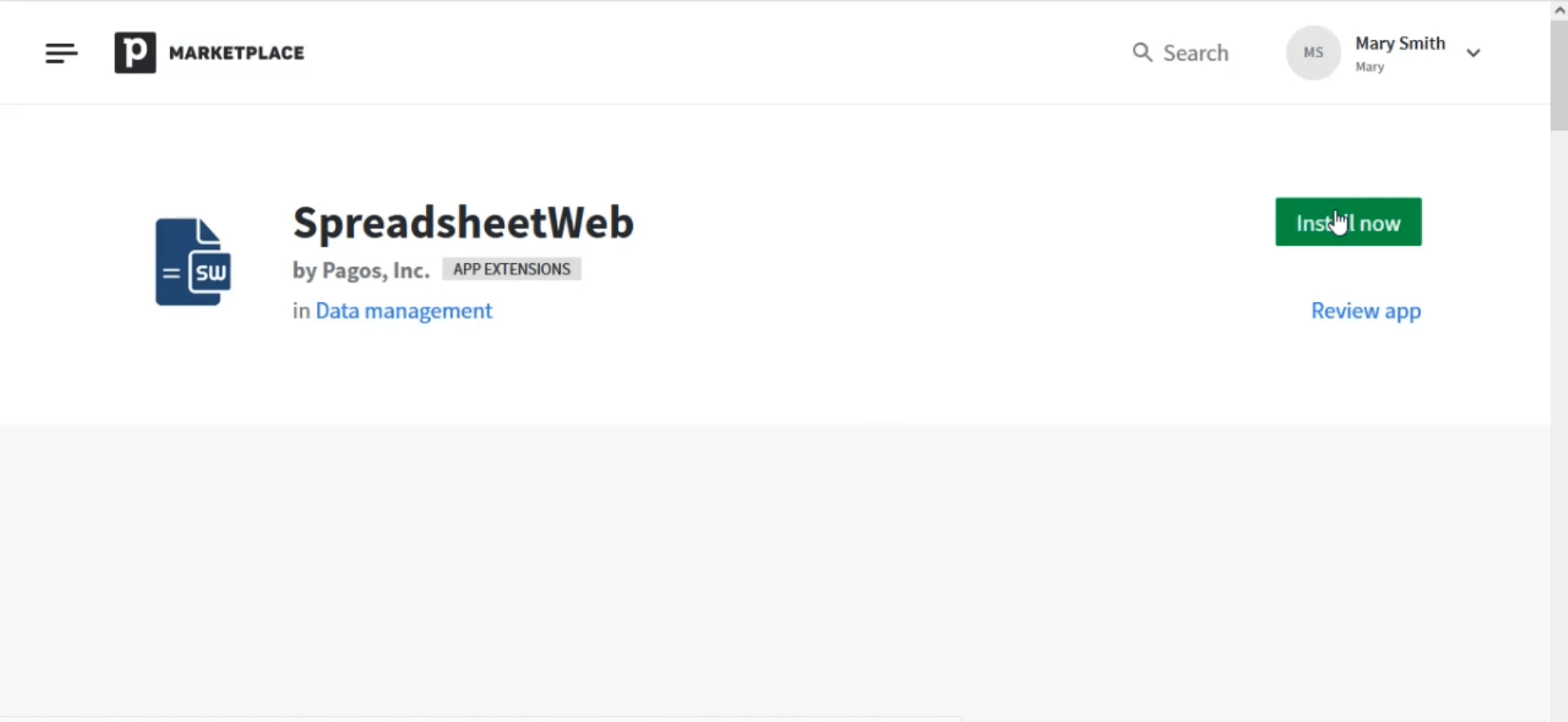 Pipedrive Applications interface