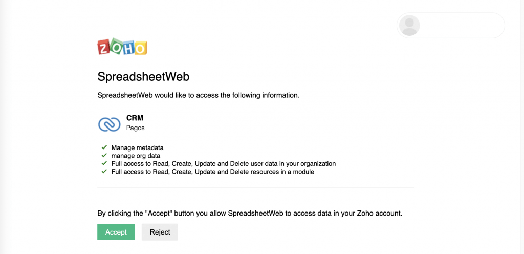 zoho aut