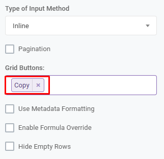 Input Grid Copy: Enable Copy to Clipboard interface screenshot 12 in Input Grids