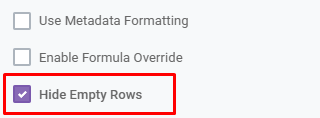 Input Grid Hide Empty Rows: Hide Empty Rows – Input Grids interface screenshot 53 in Input Grids