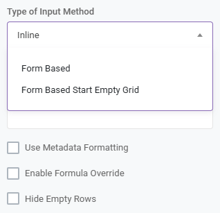 Input Grid Input Method: Type of Input Method interface screenshot 6 in Input Grids