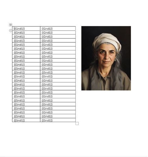 Static table Stubs