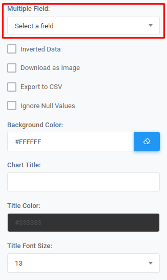 User Interface Chart Multiple Field: Multiple Field interface screenshot 10 in Charts