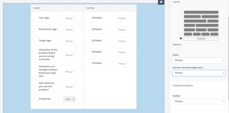 str 4: How to Apply “Stretch” interface screenshot 10 in Sections