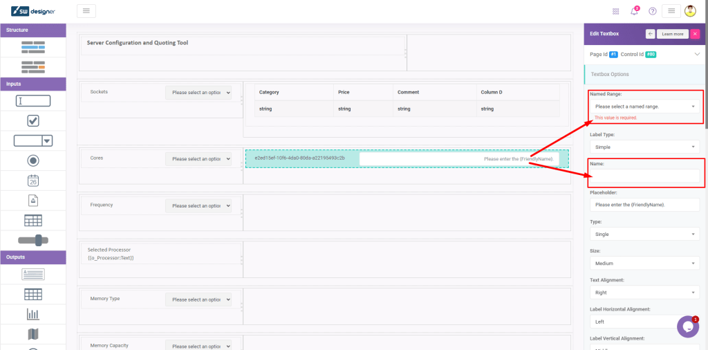 Validation Messages Textbox Name Required: Validation Messages interface screenshot 29